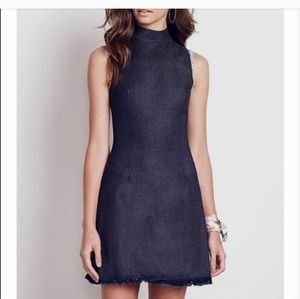 Ali & Jay Falling For You Denim Dress size medium